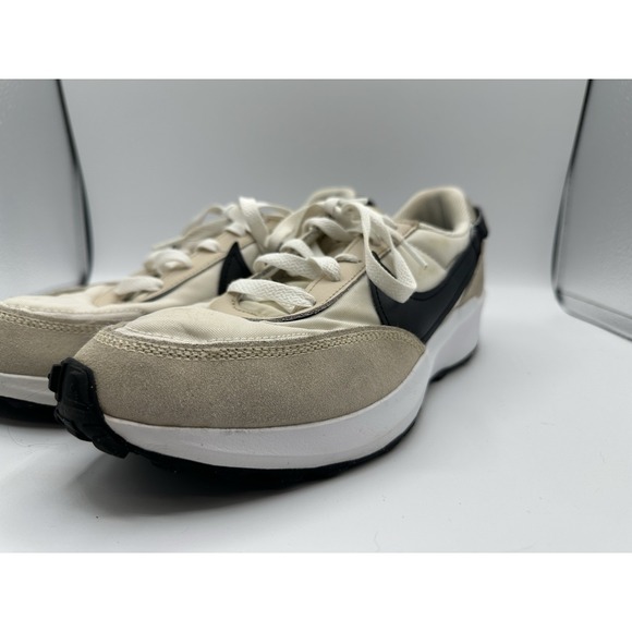 Nike WMNS Waffle Debut Women Size 10 Casual Shoes Sanddrift/Black [DH9523-102] - Picture 3 of 16